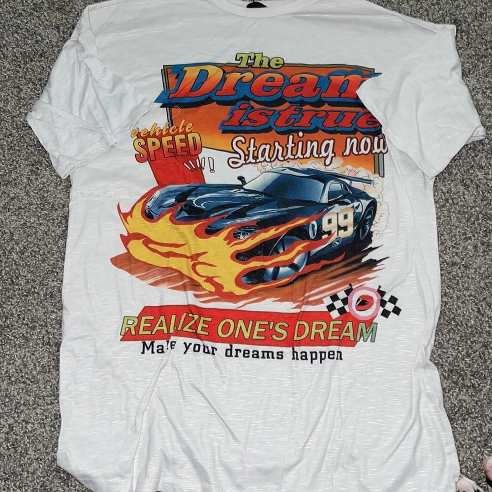 SHEIN Graphic Oversized Tee